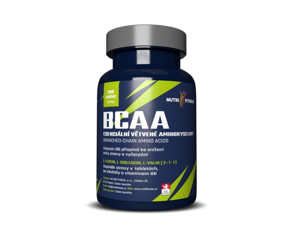 BCAA  - tablety s vitamínem B6 200 tbl